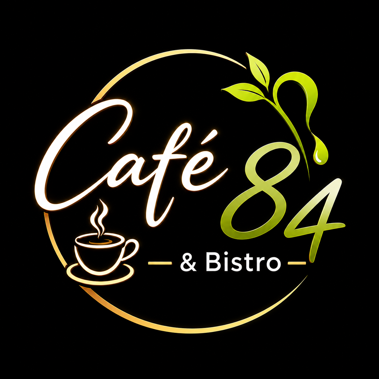 Cafe 84 & Bistro Logo
